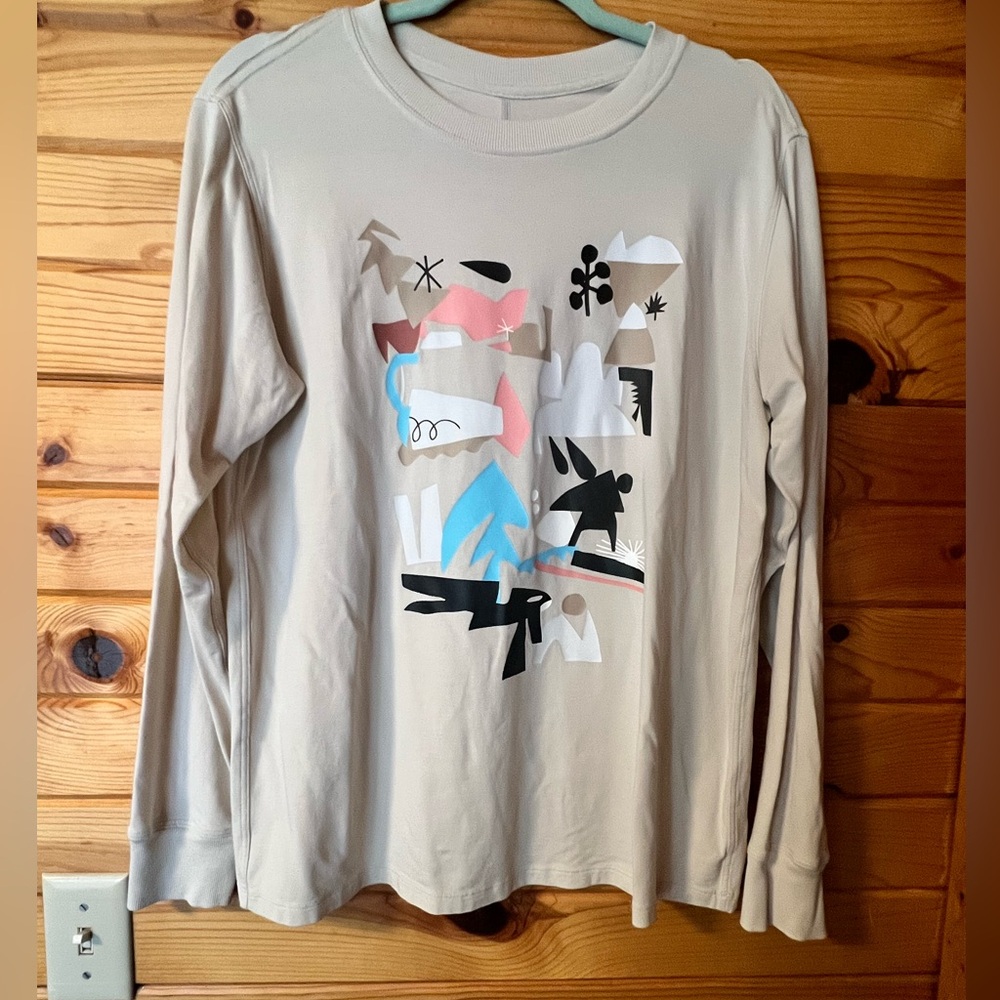 Lululemon Women’s All Yours Long Sleeve NATI Size 4 - Picture 2 of 8